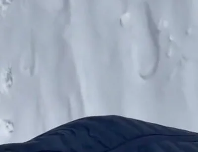Guy Showing off Cock Pissing While X Country Skiing