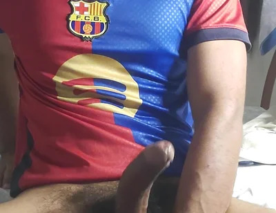 Man Masturbating Until He Ejaculates