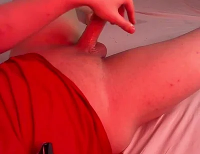 Slowly Jerking My Dick at Home