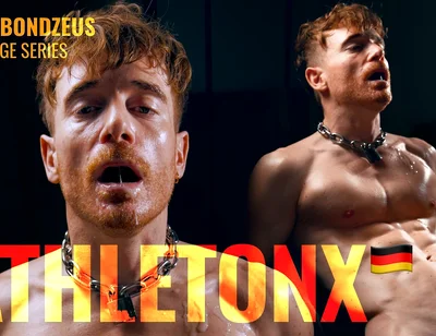 German Ginger Twunk Athletonx Getting Edged and Dominated