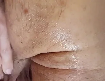 Oiling My Butt Upclose