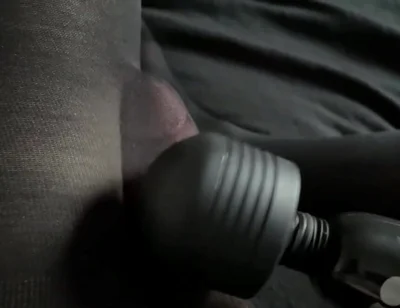 Hands Free Cumming in Pantyhose