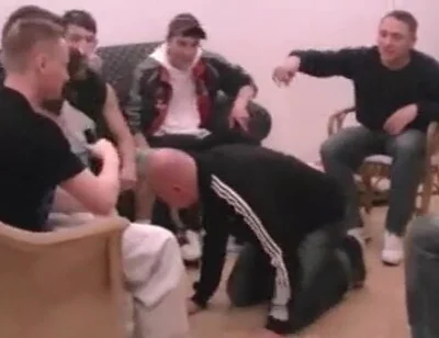 German Master party sneaker spit drink