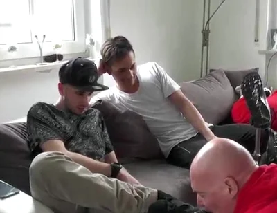 Germany master sneaker licking