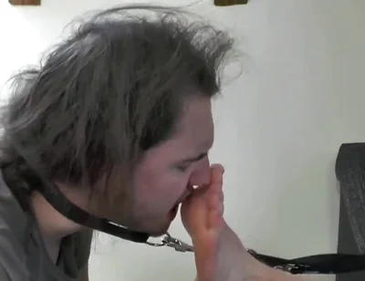 German master sneaker socks licking