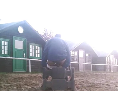 Dildo in the Riding Arena