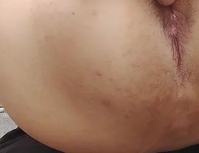 Young Man Sticking His Finger in His Anus