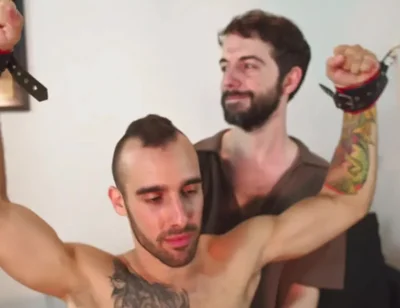 Psm Tickling - Matteo Breaks Ropes Tickling Cute Latin Hunk Leons Pits, Feet