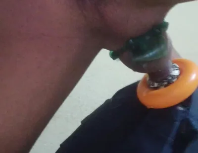 Skinny Guy Masturbating at Home