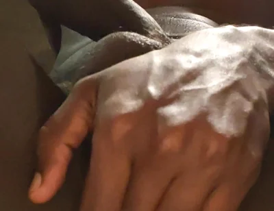 Playing with My Balls and Black Dick Fingering Too