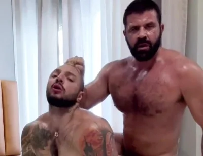 Masculine Bottom Gets Fucked Hard by Big Guy