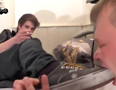 Germany master sneaker spitting party boys