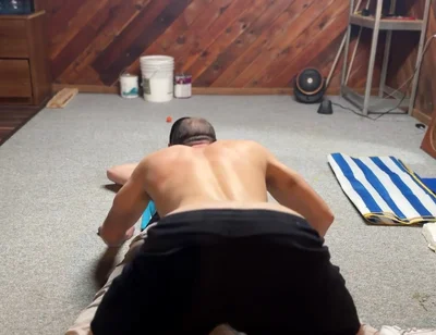 Caught Him Playing, Had to Join in