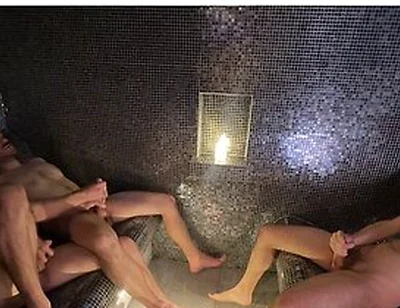 Straight Friend Jerks Off Gay Cuckold Couple