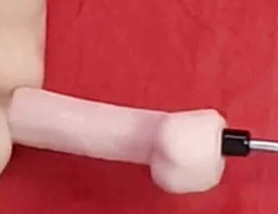 Mike Essex Locked in Chastity and Fucked with Huge Dildo