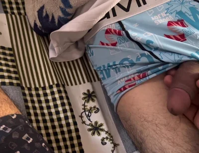 First Time with Straight Beard Roommate Big Cock Wowww