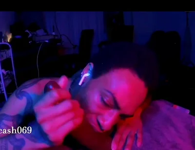 Giving Sloppy Blowjob to My Toy