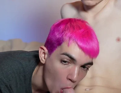 Twink Boyfriends Matty and Aiden Enjoy Their Blowjob Action