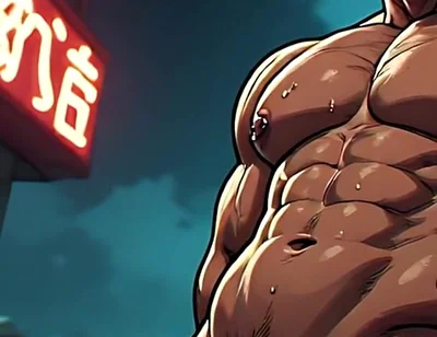 Gritty Big Dick Hunk Art