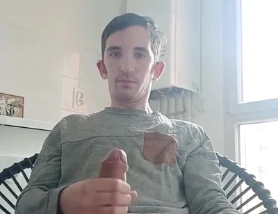 Handjob with My Big Cock