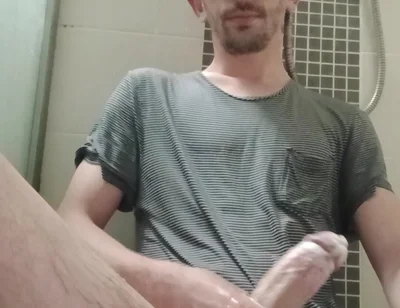 Handjob in the Shower