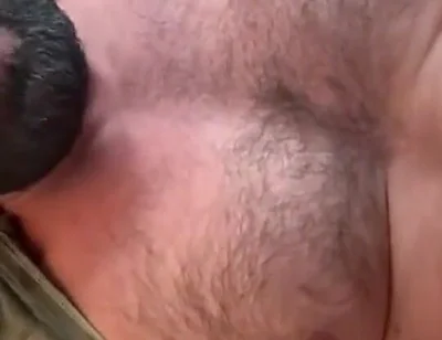 Military Muscle stepdaddy Jerks off
