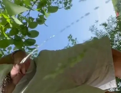 Pissing at the Lake