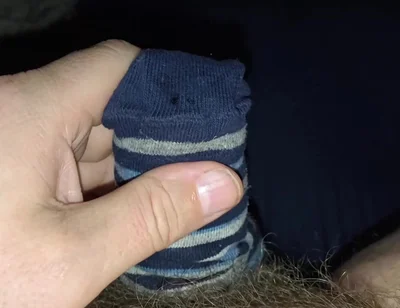 Sock Filled with Cum