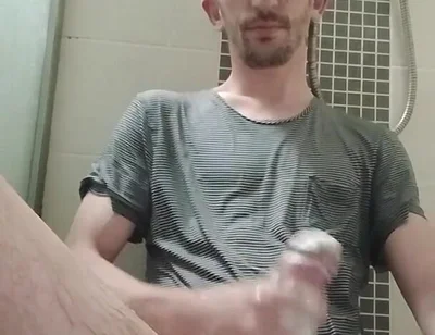 Handjob in the Shower