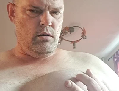 The Slut Just Can't Keep Her Hands off Her Tits