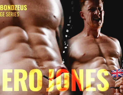 British Ginger Hunk Nero Jones Edged and Shoot Huge Load of Cum