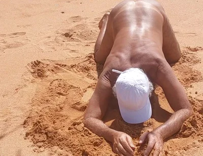 Ladysilva Naked on the Beach Come Fuck My Hot Tanned Ass