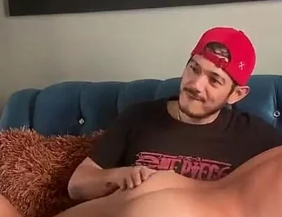 Young Man Gets Spanked and Gives Me His Hot Sperm!!
