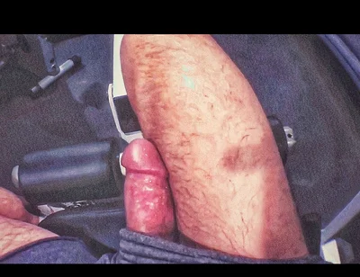 In the Gym I Couldn't Hide My Huge Erection (it Goes Wrong!)