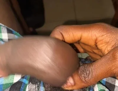 Jerking off My Dick After a Long Day at Work