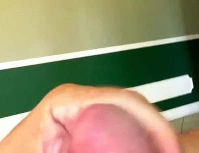 Cumming in the Living Room