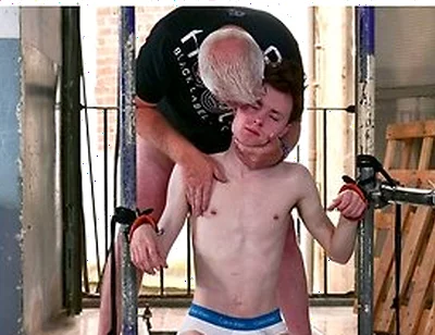 Servicing Hard Master : Stepdaddy Trains His Subs Throat With Dildo