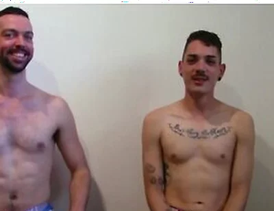 Blue Eye Aussie Beckett Slurps Muscular Booty Bodhi Before Wild Sex