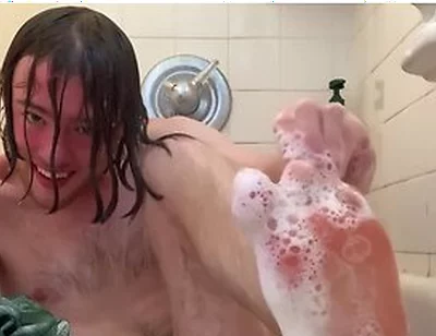 Scrubbing My Feet And The Rest Of My Body