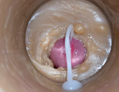 Mini-cam in Pussy During Fucking! Girl Getting Huge Creampie 4K
