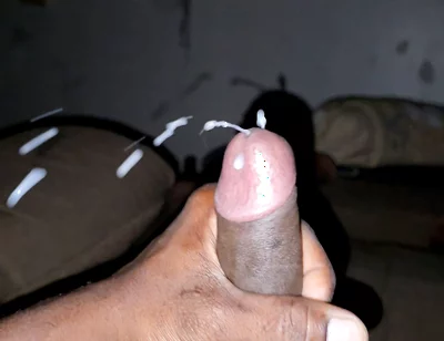 One Last Fap with My Uncut Black Mole Dick Before No Nut November