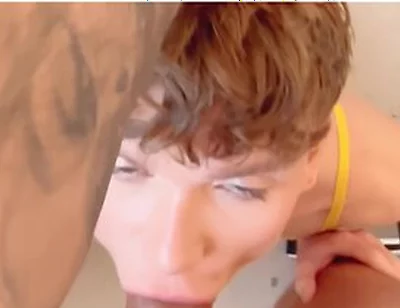 Tatted Hunk Pov Face Fucks & Cresmpies A Cute Femboy In Lingerie
