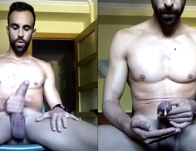 Jerking off for a Fan and Cumming a Lot