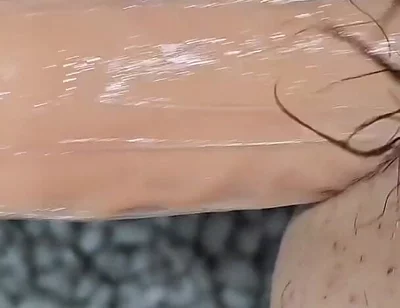 Fucking My Tight Ass with a Homemade Fucking Machine