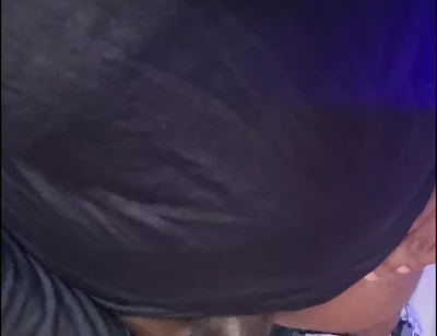 Overhead Cam of White CD Whore Eating Meat & Swallow Nutt ️