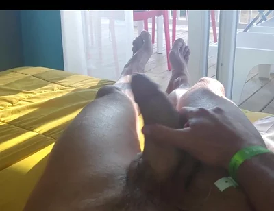 Boy jerking off