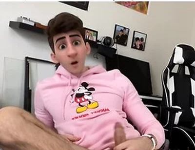 Cartoon Anime Boy Humps Pillow And Masturbates