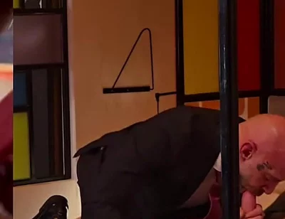 Caught Masturbating by the Hotel Staff