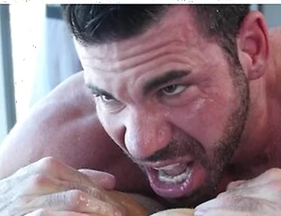 Lucan Leon And Billy Santoro In Muscle Stud Crushes Hairy Jocks Guts