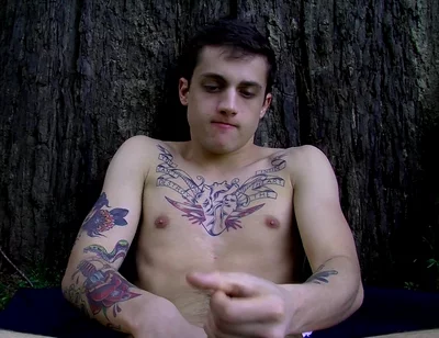 Wanking in the Woods with Chris